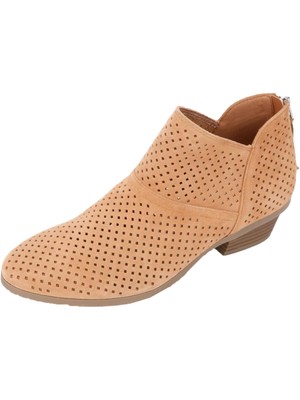 Женские коричневые ботильоны REACTION KENNETH COLE Walk из кожи миндаля на наборном каблуке, 8 М