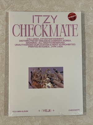 ITZY CHECKMATE MINI ALBUM K - POP CD - KOREAN POP - ️2022 - NEW SEALED