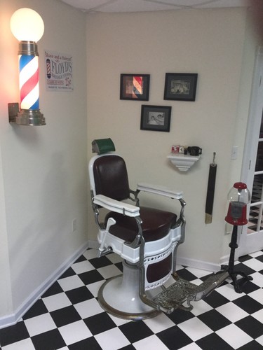 Koken Red Barber Chair 1900s