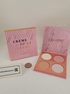 ColourPop Creme De La Creme Highlighter Palette Full Size Brand New In Box