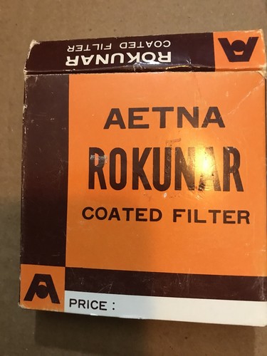 Rokunar 55mm Circular Polarizer Filter Japan Case and Original Box