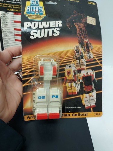 GoBots Power Suit Lot of 5 Tonka Guardian Vintage Toys Sealed