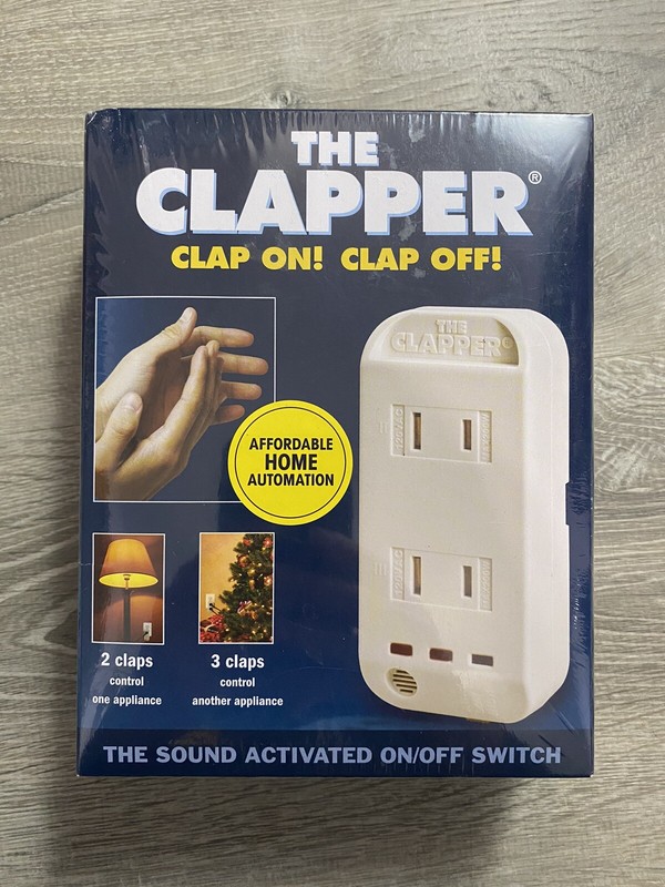 The Clapper Original Home Automation Sound Activated Light On/Off Switch