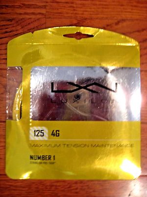 Luxilon 4G  125 (16L Guage) Tennis String - Brand New