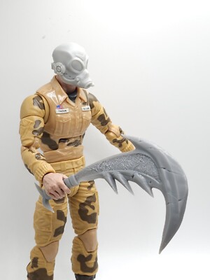 3d Printed COBRA LA ROYAL GUARD AXE 1:12 6'' GI Joe Classified MARVEL LEGENDS 
