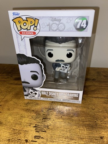 キャラクターグッズ FUNKO - Funko pop!74 WALT DISNEY WITH DRAWING Walt Disney With Drawing POP Vinyl Figure #74 Funko Icons