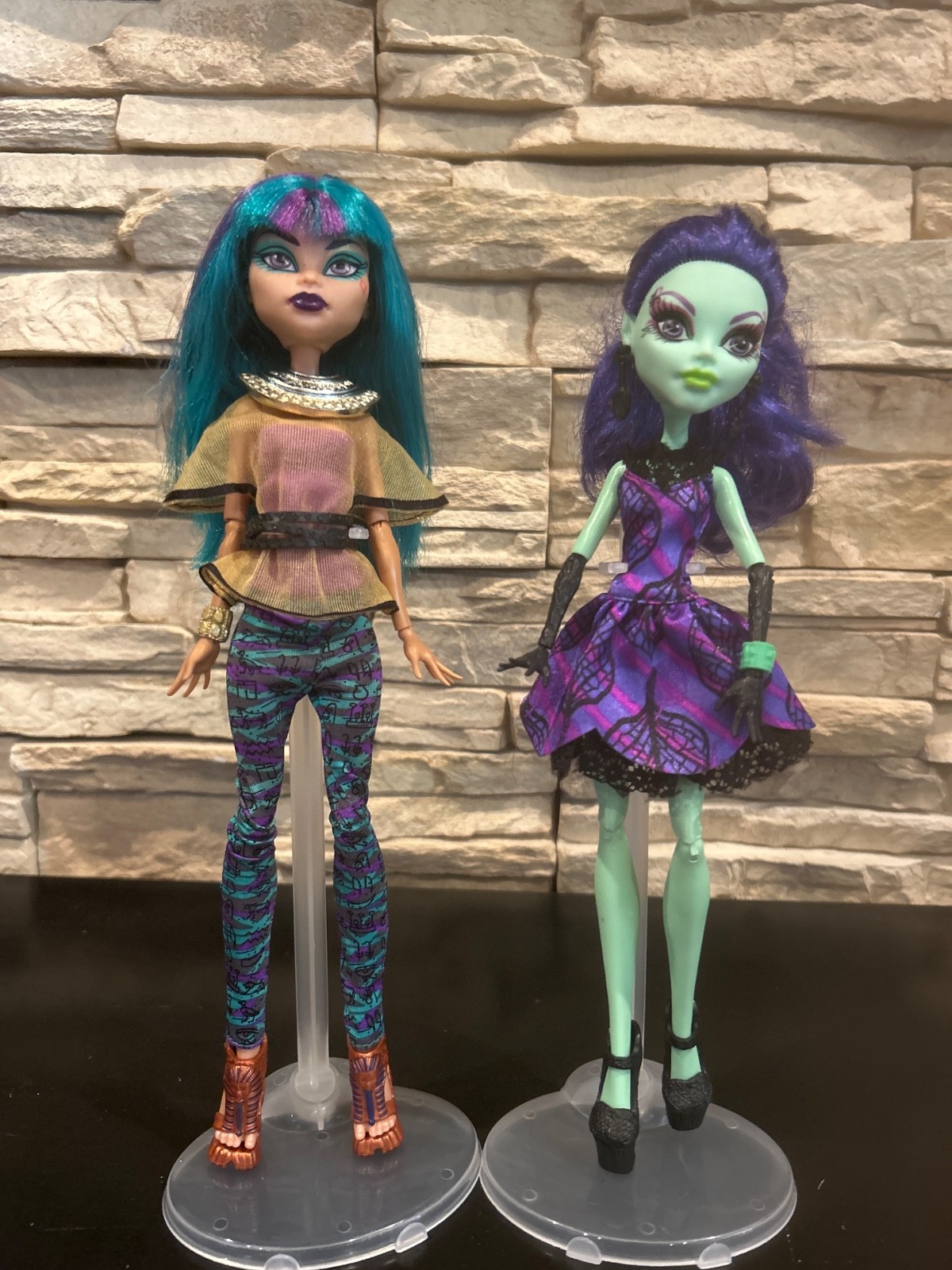 LOT of 2 Monster High Scream & Sugar Nefera De Nile
