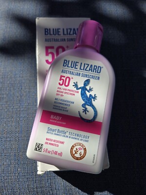BLUE LIZARD AUSTRALIAN BABY MINERAL SUNSCREEN SPF50+ 5FL.OZ. EXP:06/25