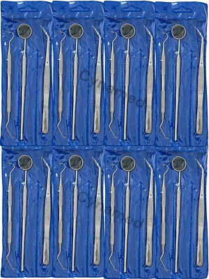 NEW 48 Instruments Basic Dental Set Mirror Explorer College plier -German Grade