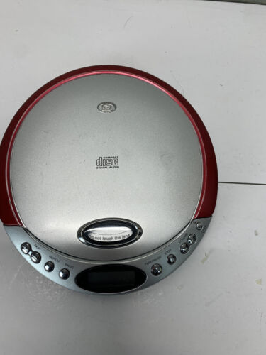 Durabrand Model CD-566 Red Personal Compact CD Disk Player Por...