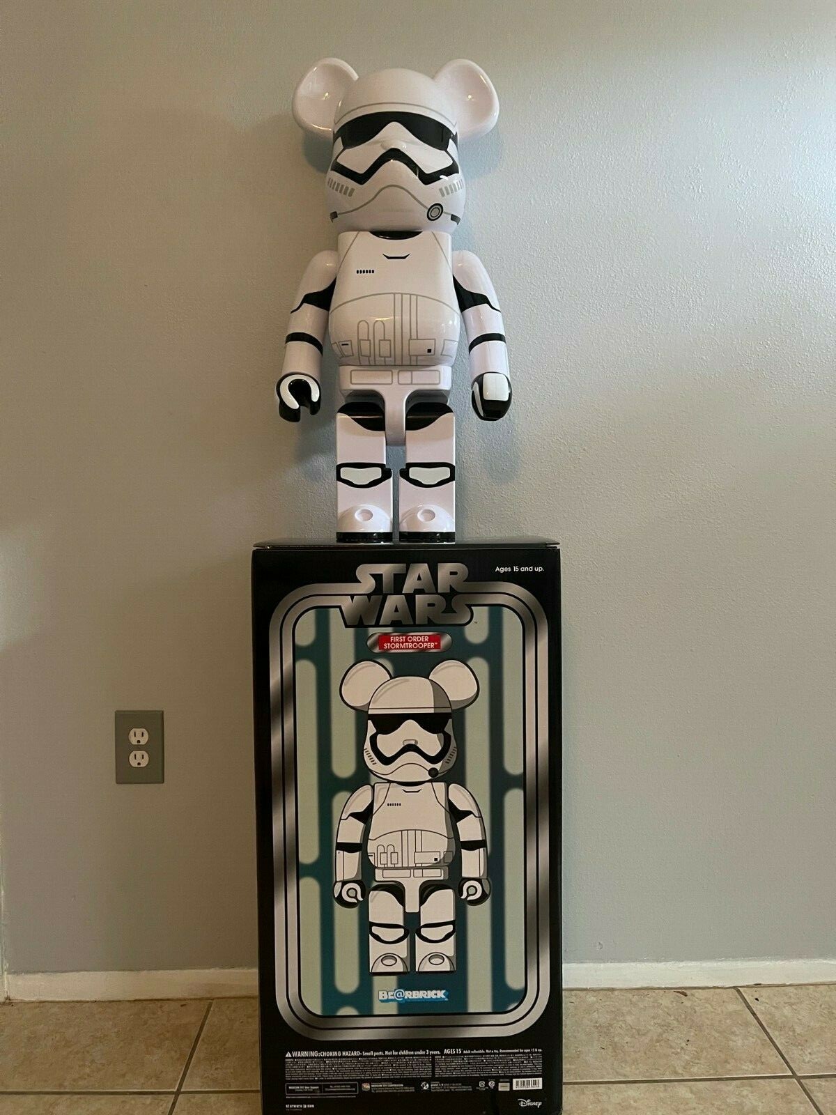 MEDICOM TOY - ベアブリック 400% FIRST ORDER STORMTROOPER BE@RBRICK FIRST ORDER STORMTROOPER(TM)（Bearbrick FIRST