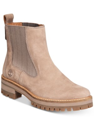 

TIMBERLAND Женские коричневые кожаные ботинки Courmayeur Valley на платформе 1/2 дюйма 7,5 м, Коричневый, TB0A1RRK929