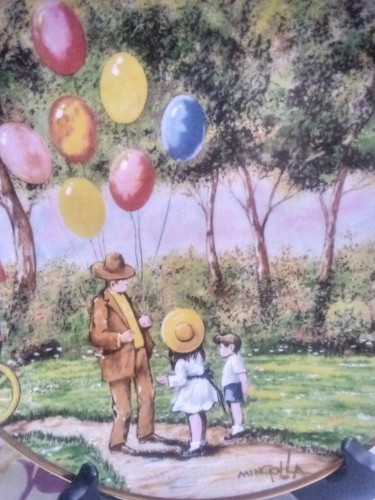 1979 ~ Calhoun Collectors Society ~ The Balloon Man ~ Display Plate ~ Numbered