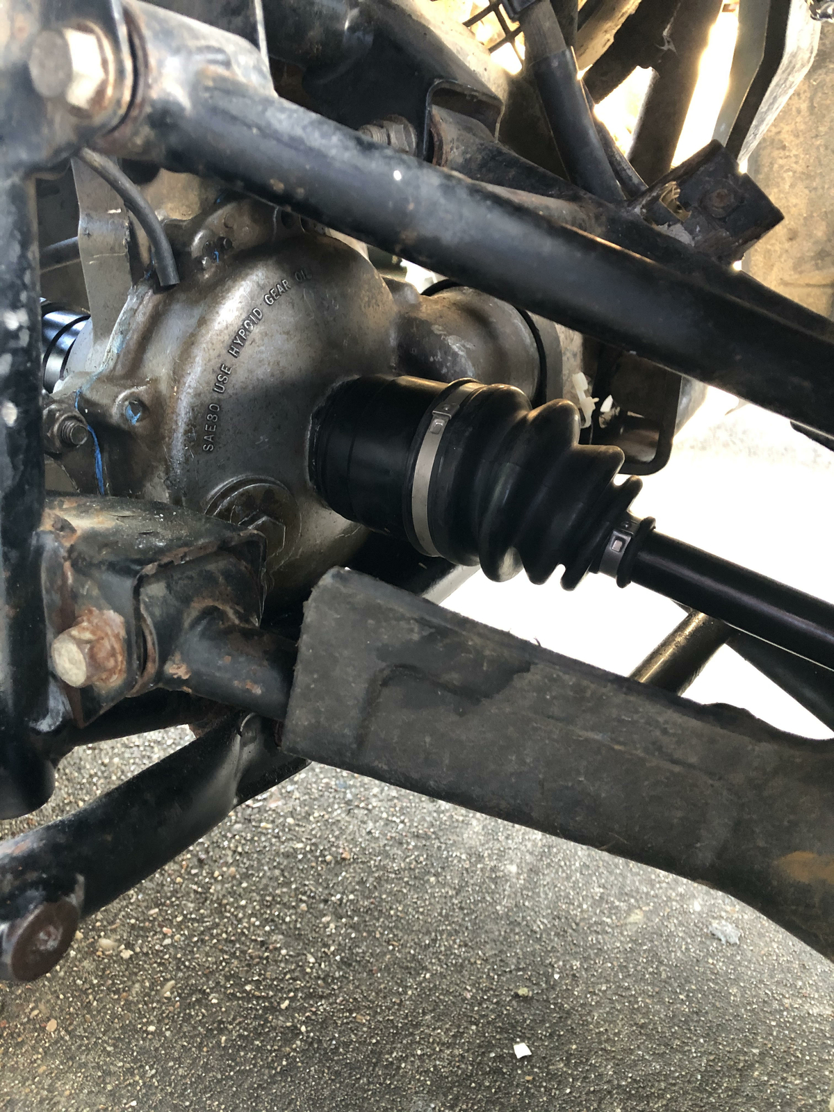 Front Left & Right Shaft CV Joint Axles Set for Honda TRX 400 Foreman