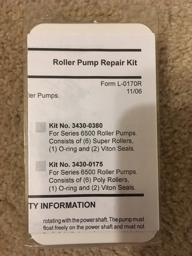 Hypro 3430-0390 Repair Kit for 4000 Series Roller Pumps