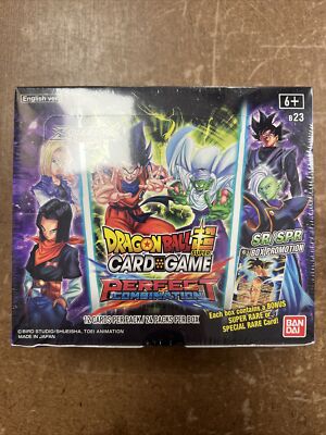 Dragon Ball Super Perfect Combination Booster Box Sealed English 