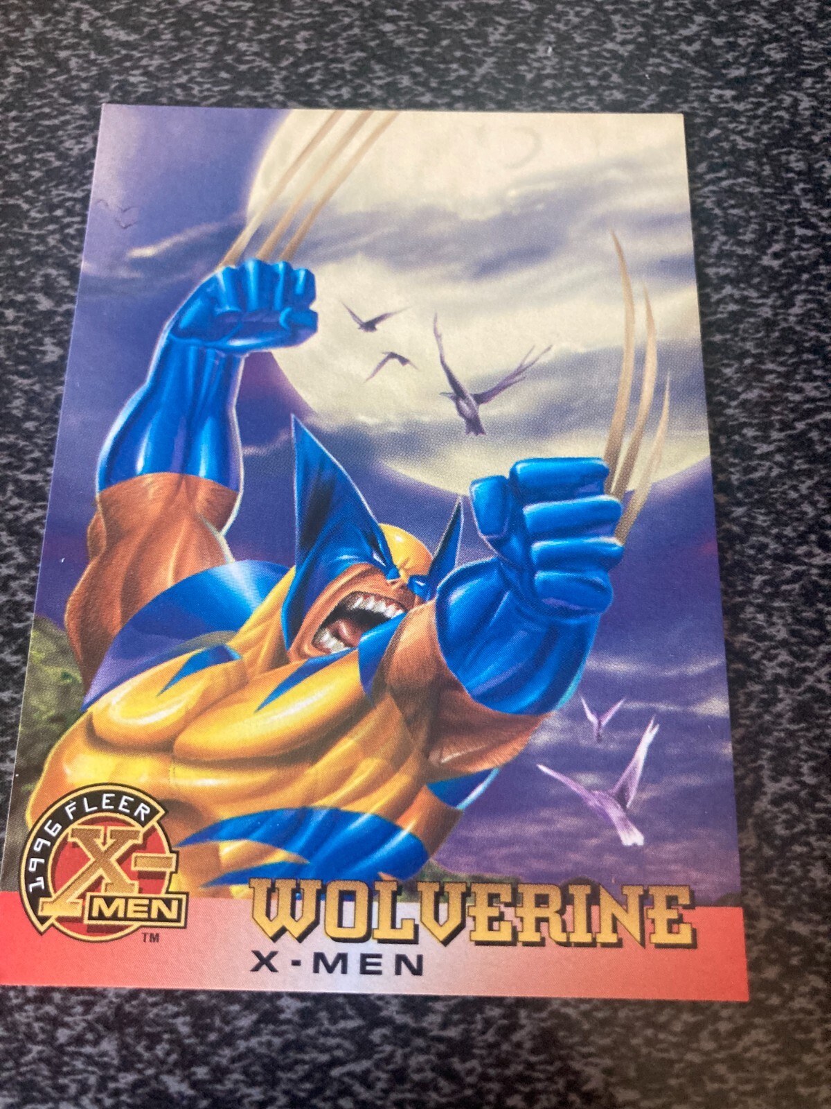 【トレカ】'96 Fleer Ultra X-Men wolverine【美品】 1996 Fleer Marvel Ultra X Men #55 WOLVERINE Lil Wolvie PSA