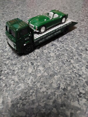 Corgi Classic Code 3 Leyland Beaver Beavertail Lorry with MGA Car
