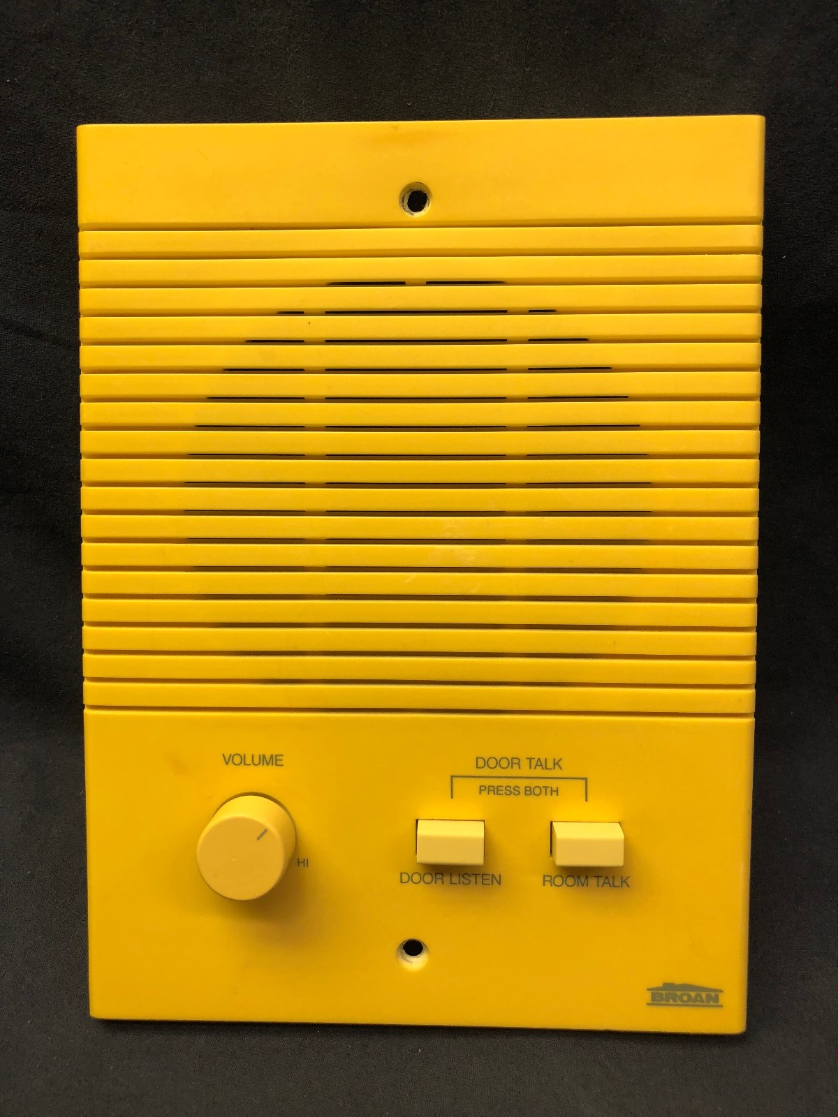 Broan USED Refurbished K305WH Yellowed Intercom Room Speaker