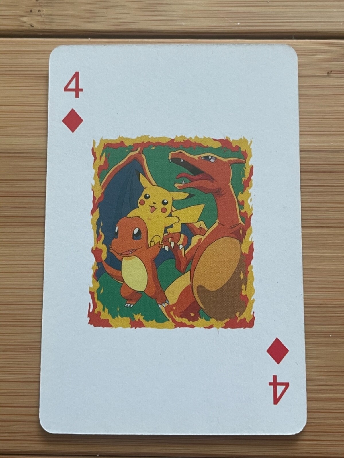 Charizard 4 - Pokemon Playing Cards 25th Anniversary Charizard 4 - Pokemon Playing Cards 25th Anniversary