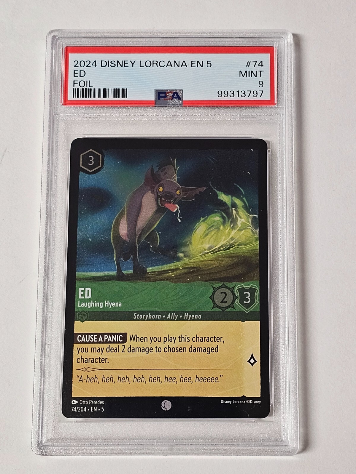 2024 DISNEY LORCANA EN 5-SHIMMERING SKIES 74 ED - LAUGHING