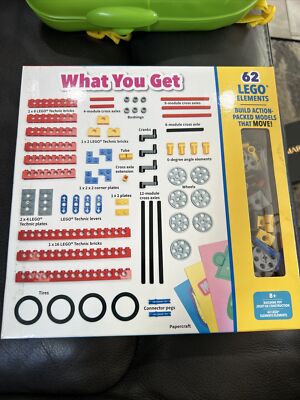 LEGO Books: Gear Bots - 62 Lego Elements