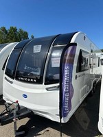 BAILEY UNICORN PAMPLONA, 2024 MODEL, 4 BERTH, FIXED ISLAND BED!!!