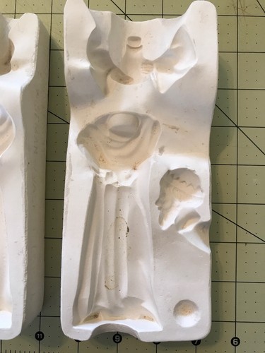 Vintage Duncan Ceramic Mold Wise Man w/ Vase Nativity DM-564A Christmas