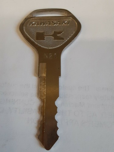 Replacement Factory Pre-cut Kawasaki Key #N21 27008-1003-21