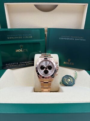 Rolex Cosmograph Daytona Sundust Dial Rose Gold Bracelet