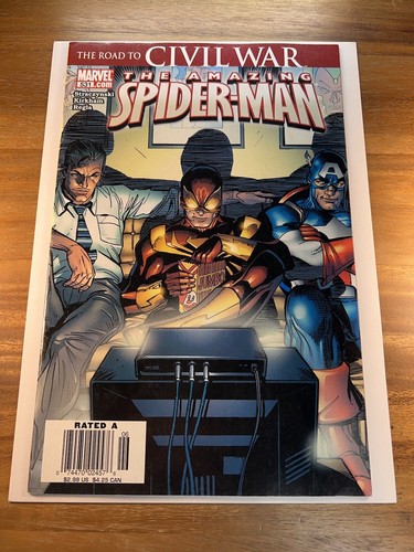 AMAZING SPIDER-MAN #531 Early IRON SPIDER APPEARANCE RARE