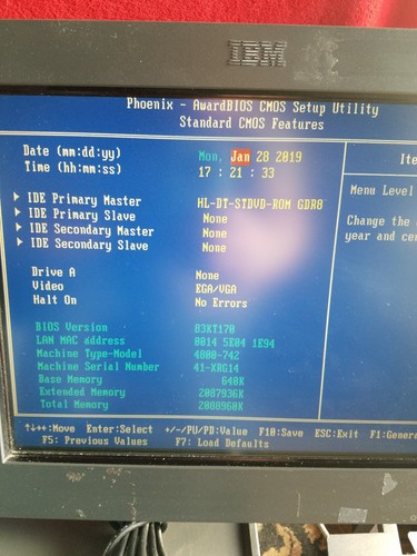 IBM 4800-742 SurePOS System PXE Boot (No HARD DRIVE) NO KEYS