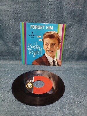 Bobby Rydell ''Forget Him'' / ''Love Love Go Away w/ Picture Sleeve (VG+)