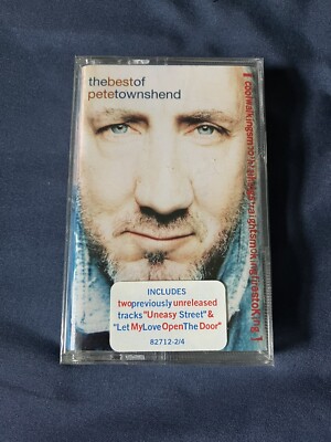 NEW Best of Pete Townshend Cassette (1996, Atlantic) RARE Sealed Hype Sticker
