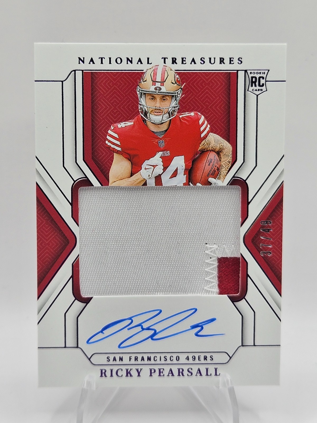 2024 Panini National Treasures Ricky Pearsall Rookie Patch