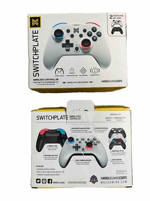 2 PACKMGC Open Box Switchplate Wireless Gaming Controller for Nintendo Switch/PC