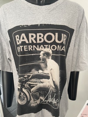 barbour steve mcqueen t shirt