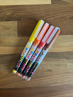 Karin Pigment Decobrush Marker Pen Set Of 4 Acrylic Permanent Ink Brush Tip
