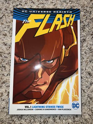 The Flash Volume 1: Lightning Strikes Twice (DC Rebirth) - Paperback - BRAND NEW