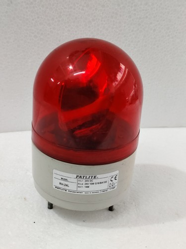 PATLITE RT-24A 赤色警報器 24V DC RT-24A-R ホーンスピーカ一体型マルチ電子音回転灯 RTシリーズ
