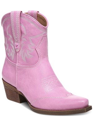 Женские розовые ботинки Josephina Western с вышивкой CIRCUS BY SAM EDELMAN, 10 м