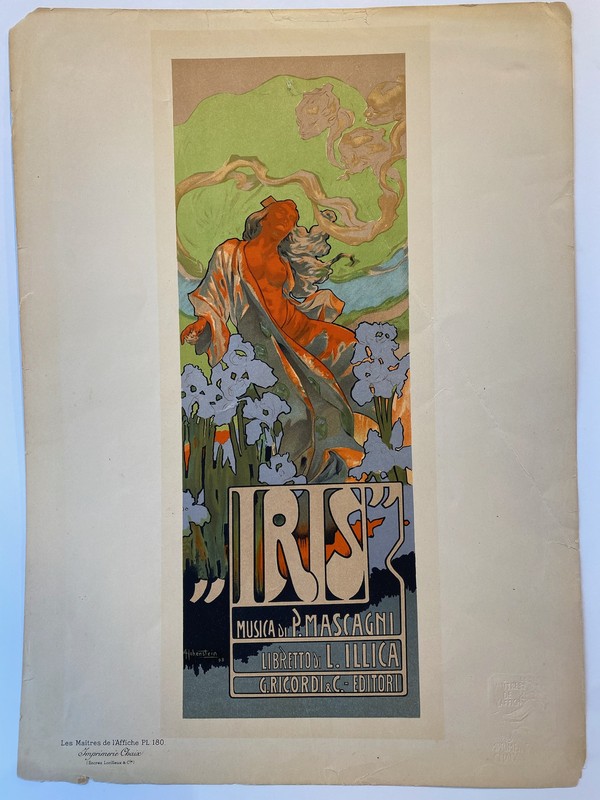 Les Maitres De L'Affiche, Iris, Hohenstein