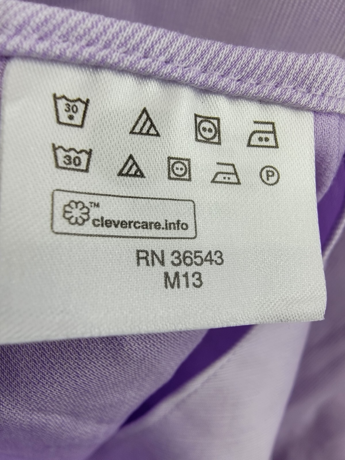 Calvin Klein Steel + Slim Fit Modern Pin Cord Dress Shirt Men's 14.5 32/33 Lilac - Picture 13 of 18
