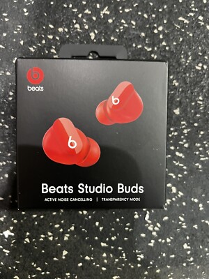 Brand NEW Beats by Dr. Dre Studio Buds Beats Red MJ503LL/A