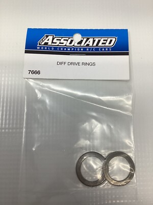 Vintage Team Associated 7666 Drive Diff Rings Rc10 GT B4 T4 Box43