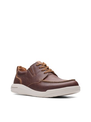 

COLLECTION BY CLARKS Мужские коричневые лоферы Driftway на низкой платформе 7,5 M, Коричневый, 26162962