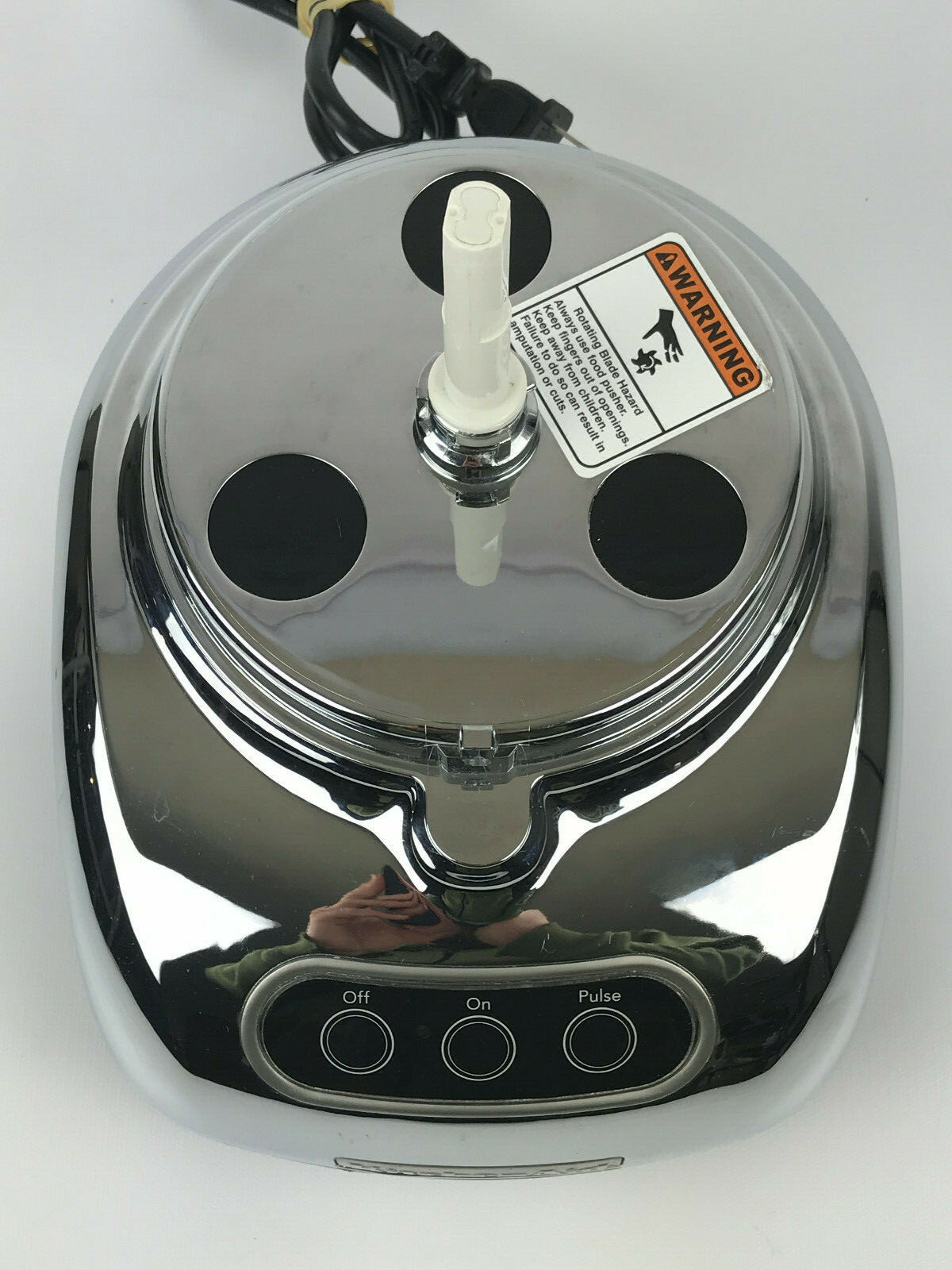 KitchenAid KFP750CR0 Food Processor Base Motor Replacement Part Black/Chrome