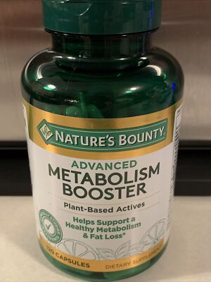 Nature's Bounty Advanced Metabolism Booster, 120 Capsules Exp: 09/25
