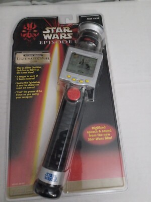Star Wars Episode I Electronic Handheld Lightsaber Duel Game - Sealed New
