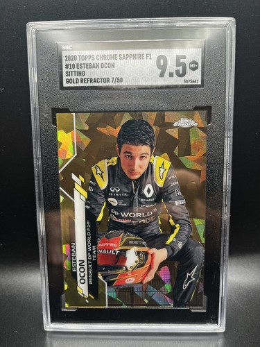 その他 2020 topps chrome f1 ESTEBAN OCON /50 2020 TOPPS CHROME F1 ESTEBAN OCON 1954 WORLD ON WHEELS GOLD